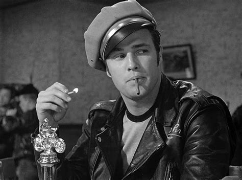 Marlon Brando Smoking