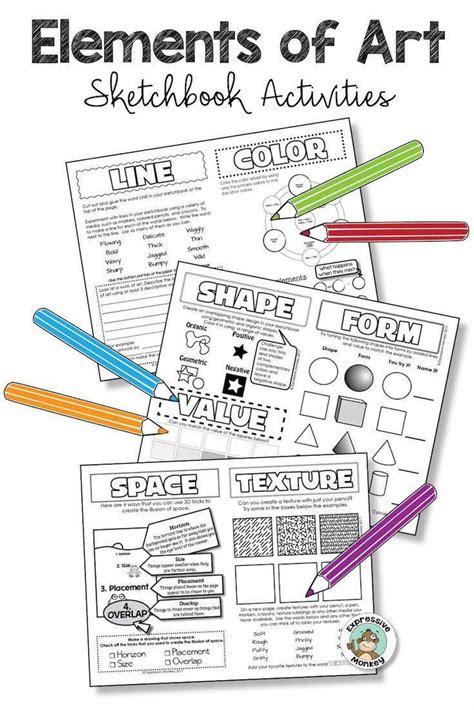 Free Printable Elements Of Art Worksheets