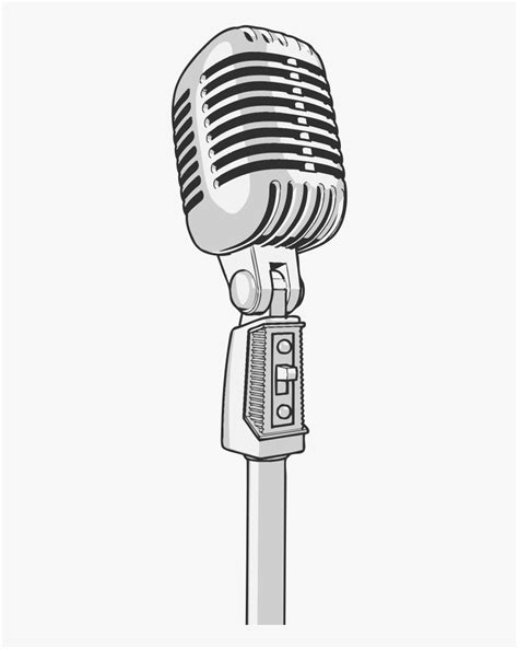 Cartoon Microphone