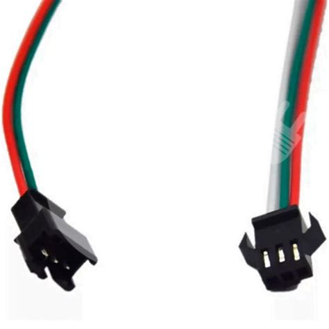 Conector JST SM macho a hembra 3 pines 10cm EPY Electrónica Bolivia