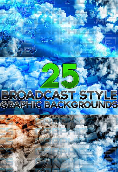 Broadcast Style Backgrounds-Preview - Weather Forecast Graphics ...