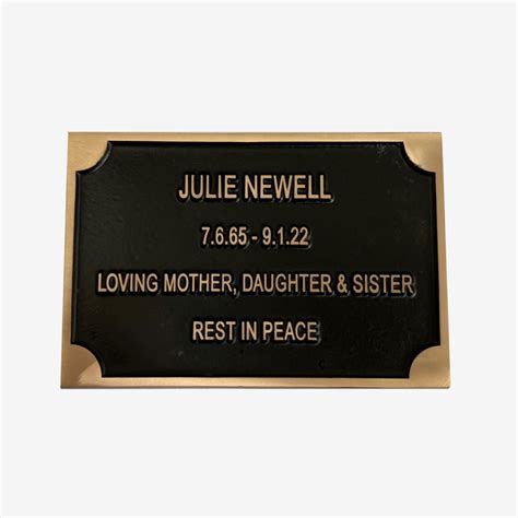 Bronze Plaques | Brass Founders | Create your custom plaque now