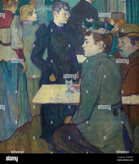 A Corner Of The Moulin De La Galette Henri De Toulouse Lautrec