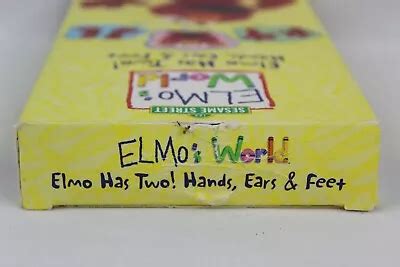 Elmo S World Vhs Video Elmo Has Two Hands Grelly Usa