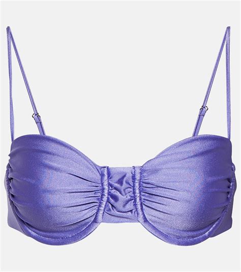 JADE Swim Mia Bikini Top In Purple Lyst