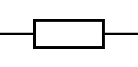 Resistor Symbol With Line Through It