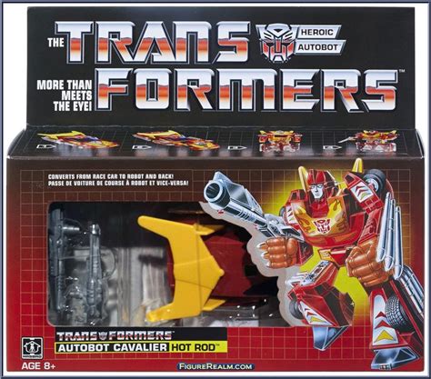 Hot Rod Transformers Generation Reissues Basic Series Hasbro Action Figure