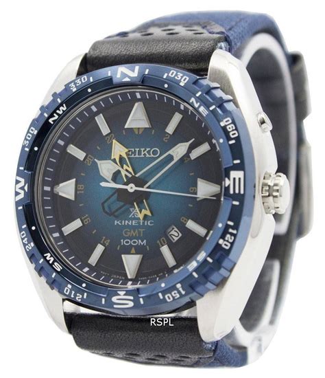 Seiko Prospex Kinetic Gmt 100m Sun059p1 Sun059p Montre Homme France