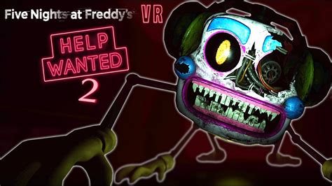 THE MOST TERRIFYING DESIGN IN ALL OF FNAF FNAF VR Help Wanted 2