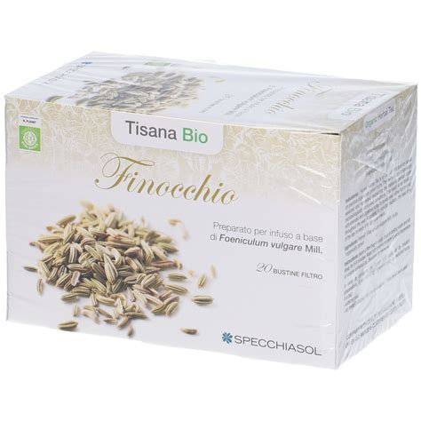 Specchiasol Tisana Bio Finocchio Pz Redcare