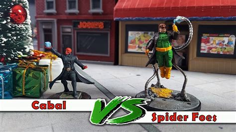 Cabal V Spider Foes Marvel Crisis Protocol Battle Report Ep Youtube