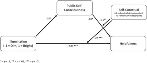 Moderated Mediation Model Study 3 Download Scientific Diagram