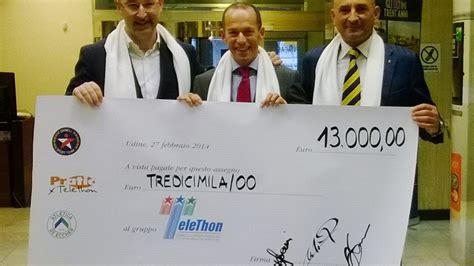 Telethon Il Bilancio Della Maratonina X Ora Di Udine