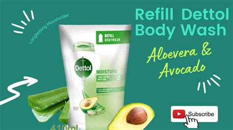 REVIEW DETTOL ALOE VERA AVOCADO BODY WASH YouTube