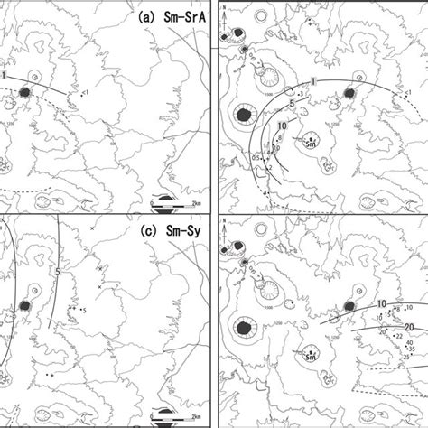 Distribution of tephra-fall deposits generated from Shinmoedake volcano ...