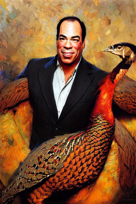 Prompthunt Jon Taffer Posing With A Pheasant Painting By Gaston