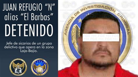 Detienen A “el Barbas” Jefe De Sicarios Del Cártel De Santa Rosa De