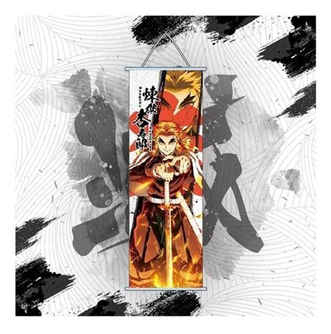 Demon Slayer Poster Tela Pared Cartel Kimetsu No Yaiba En Venta En