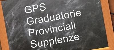 Graduatorie Provinciali Di Supplenza