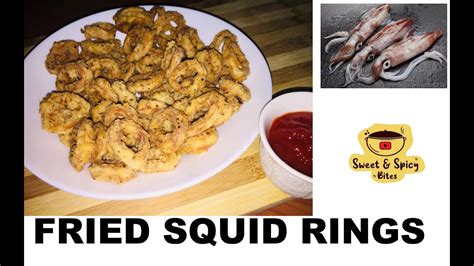 Squid Rings Tasty Crispy Fried Squid Rings Recipe Youtube