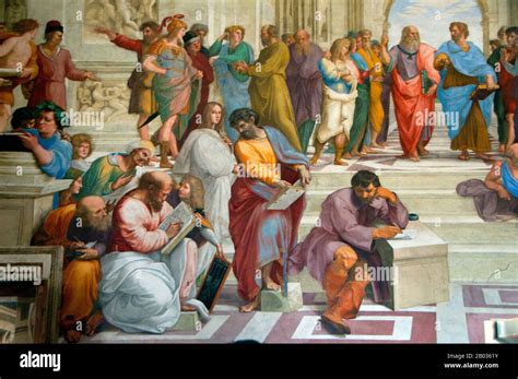 Raphaels School Of Athens Painting Hi Res Stock Photography And Images