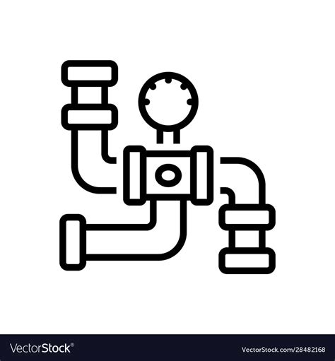 Gas Pipeline Royalty Free Vector Image VectorStock