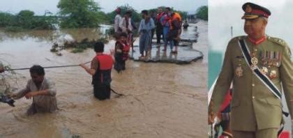 Coas Pays Visit To Flood Affected Areas Of Balochistan Urdupoint