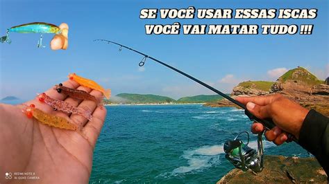 USEI ESSAS ISCAS E PEGUEI MUITO PEIXE PESCARIA ULTRA LIGHT NAS