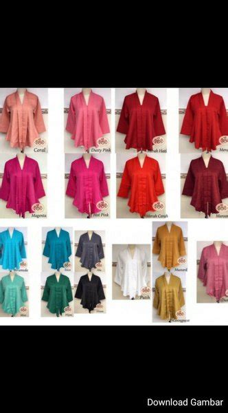 Jual Big Size Encim Kebaya Kartini Wanita Modern Kutubaru Velvet Floy