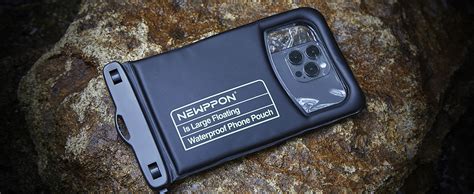 Amazon.com: newppon Large Floatable Waterproof Phone Pouch :2 Pack ...