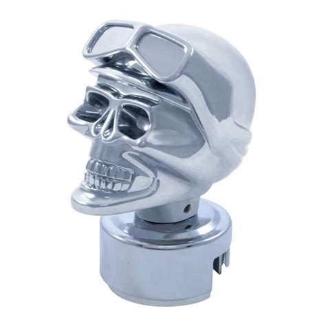 Chrome Skull Biker 1318 Speed Shift Knob Motorcycle Products