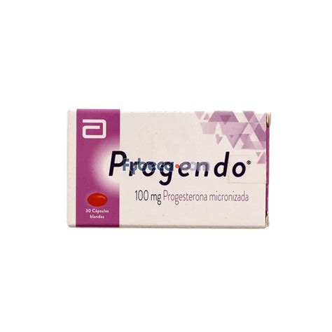 Progendo Capsulas 100 Mg C 30 Suelta Fybeca