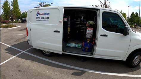 Locksmith Mobile Shop Van Tour Youtube