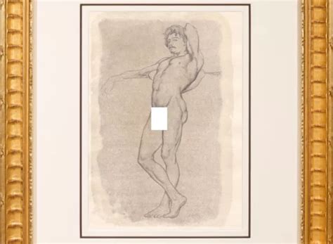 LORD LEIGHTON VINTAGE Male Nude Drawing Old Master Academic Classical English 285 00 PicClick AU