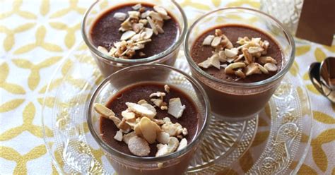 Panna Cotta Chocolat Et Noisettes Recette Panna Cotta Chocolat Noisettes