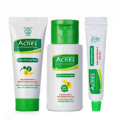 Jual ACNES ACNE TREATMENT SERIES / ACNES CREAMY WASH / ACNES SEALING ...