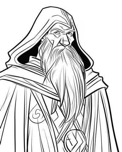 Odin Allfather Coloring Pages | Norse Mythology