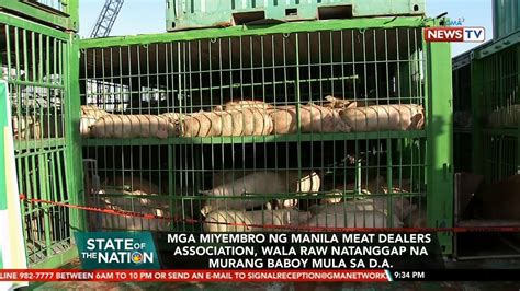 Ilang Tindero At Supplier Ng Baboy Wala Pa Ring Natatanggap Na Murang