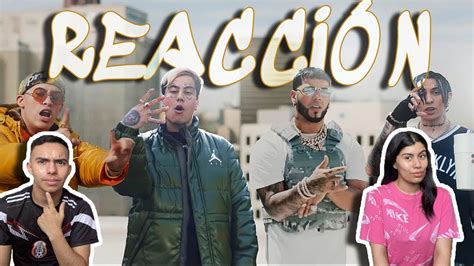 MEXICANOS REACCIONAN II Duki Khea Bad Bunny Anuel AA No Me Digas