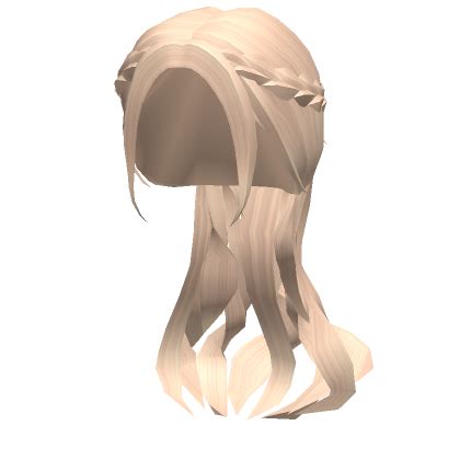 Aesthetic Curly Ponytail Preppy Blonde Roblox