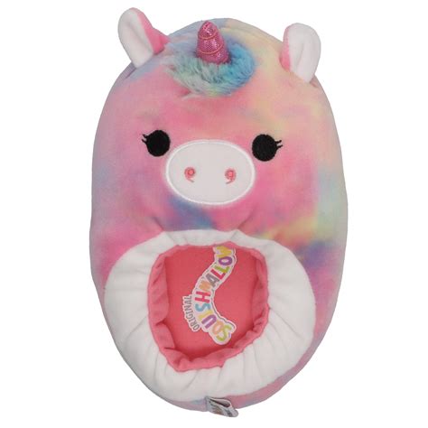 Squishmallows Kids Slippers Esmerelda the Unicorn 2-3 - Walmart.com