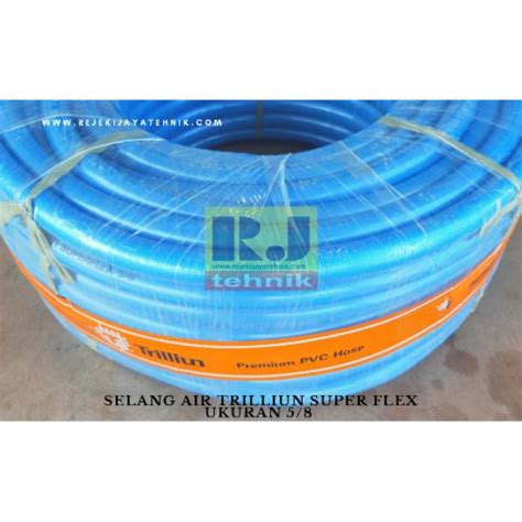 Jual Selang Air Trilliun Super Flex 1 Rol Panjang 50 Meter Ukuran 1 2