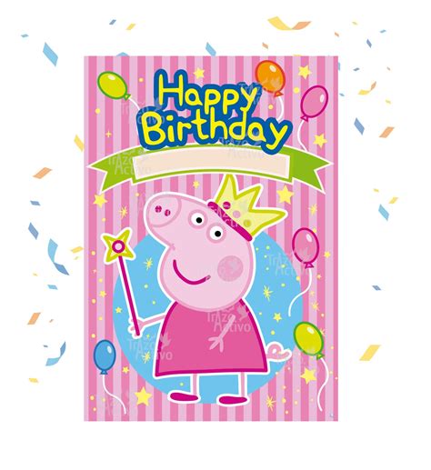 Peppa Pig Happy Birthday