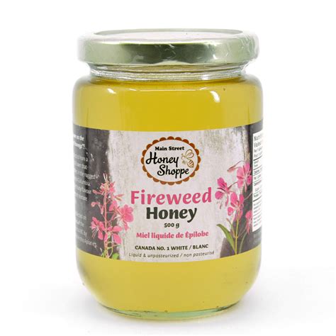 Fireweed Honey Considered The Champaigne Of Honeys Main Street