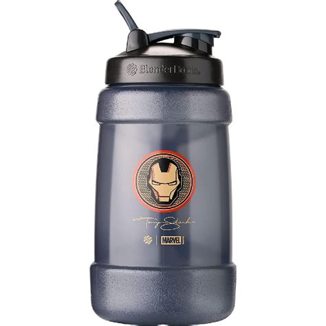 Marvel Half Gallon Water Bottle, Koda Large Water Jug, 74-Oz, Iron Man ...