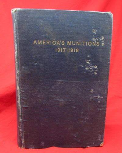 Books Manuals Us Wwi Reference Book America S Munitions