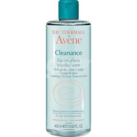 Avène Cleanance agua micelar desmaquillante sin aclarado para pieles