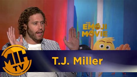 Tj Miller Emoji Movie Interview Youtube