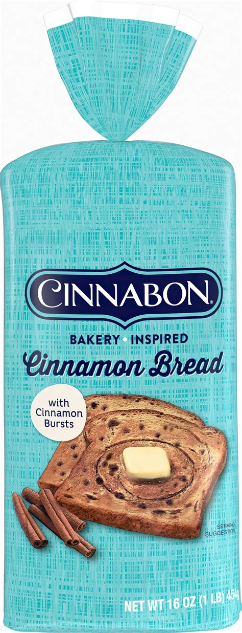 Cinnabon Cinnamon Breakfast Bread 16 Oz