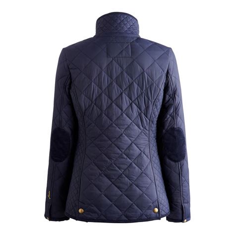 Womens Navy Quilted Jacket Brandalley